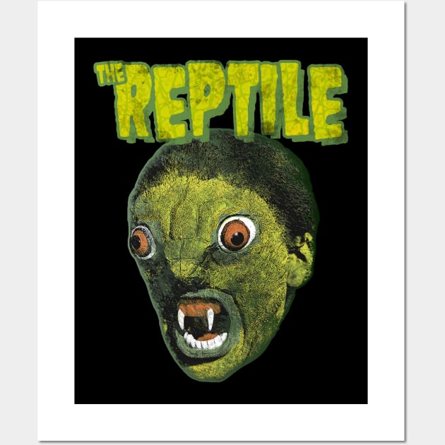 The Reptile )( Classic Cult Sci Fi Horror Film Wall Art by darklordpug